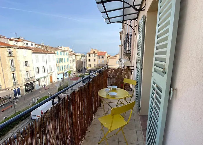 06bj - Beautiful Air-conditioned Duplex With Balcony Antibes