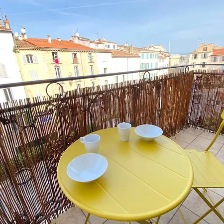 Apartament 06bj - Beautiful Air-conditioned Duplex With Balcony Antibes