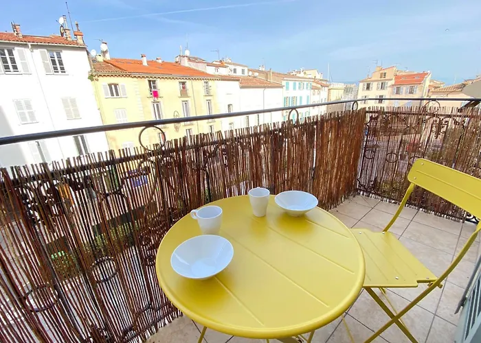 Apartament 06bj - Beautiful Air-conditioned Duplex With Balcony Antibes